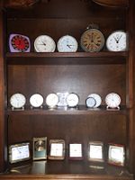Wecker Sammlung Amyral Peter Swiz usw.18.stk/ Reisewecker ua