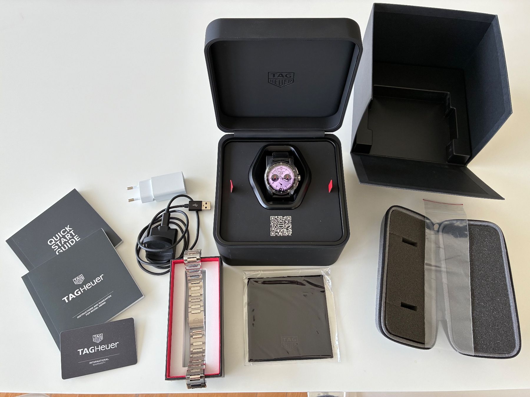 Tag Heuer Smartwatch: Tag Heuer Connected Calibre E4, 42 mm – Gebraucht aus Corminboeuf von ntercier