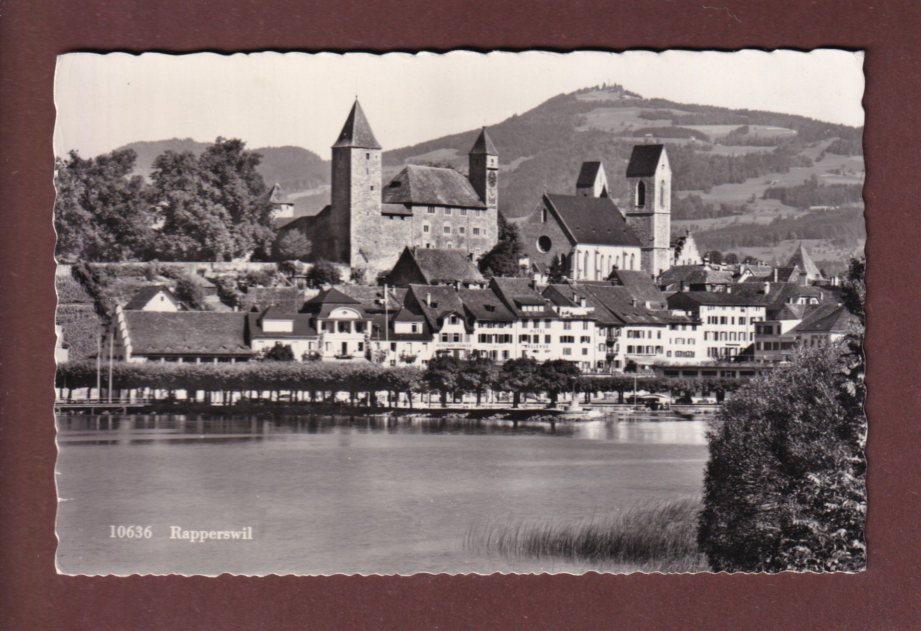 Ansichtskarten: RAPPERSWIL - 1962 – Gebraucht aus Pully von nicecards-shop