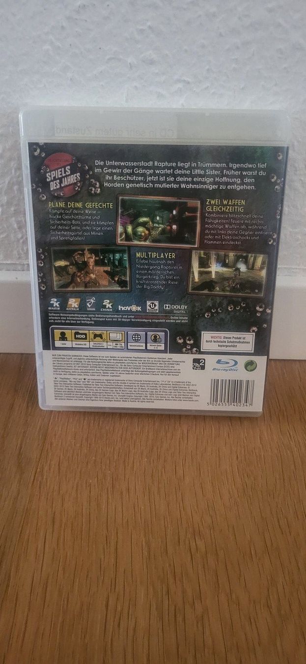 Sony Jeux: PS3 - Bioshock 2 – D'occasion à Münsingen par Heroism2010 1