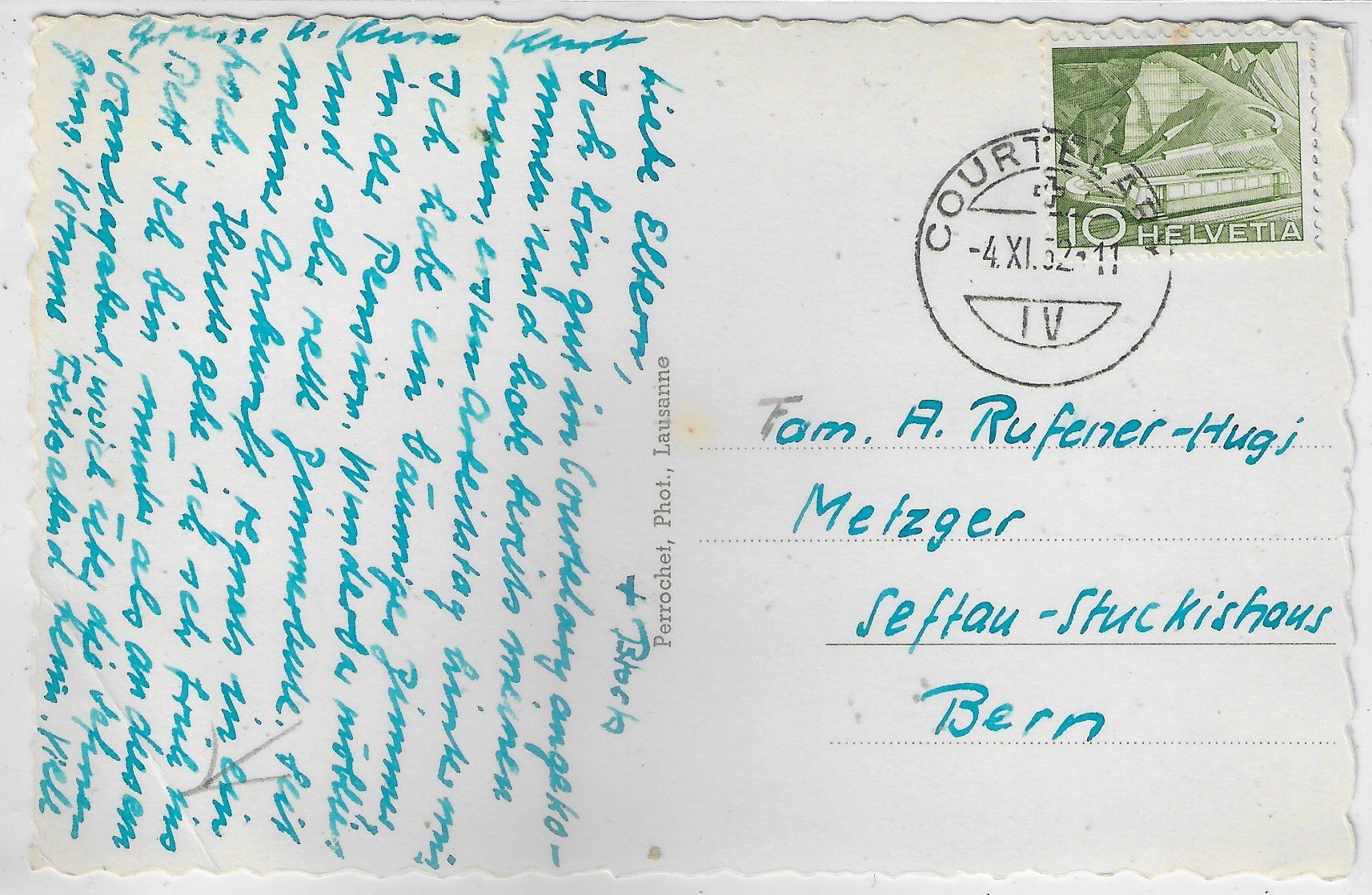 Cartoline postali: Courtelary - Vue generale – Difettoso da Ettingen venduto da Kartenplanet 1