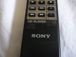 Sony Audio System CD Player Fernbedienung - RM D391