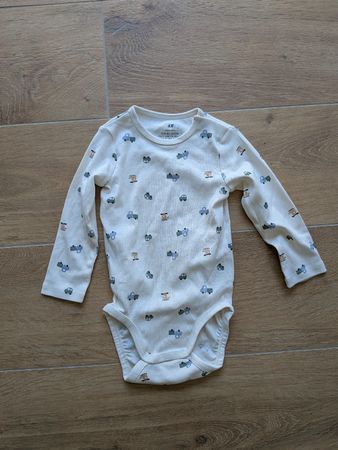 Baby Body H&M langarm NEU, Grösse 80