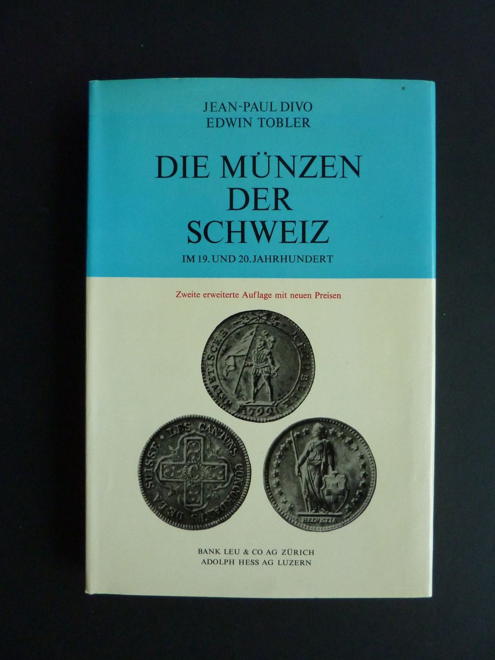 Bücher: Die Münzen der Schweiz,  Fr 7.50 – Neu (gemäss Beschreibung) aus Zürich von Aetna14
