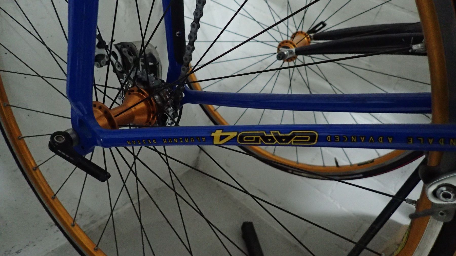 Cannondale Biciclette: Cannondale Rennvelo R 2000 blau CAAD 4 – Usato da Lachen SZ venduto da BeldeuX 2