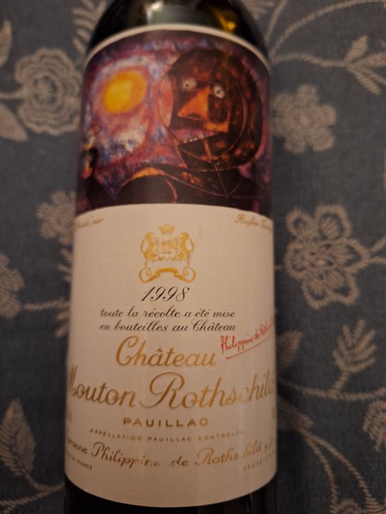 Château Mouton Rothschild 1998 (12 BT) | Fine & Rare Wines | Burgundy