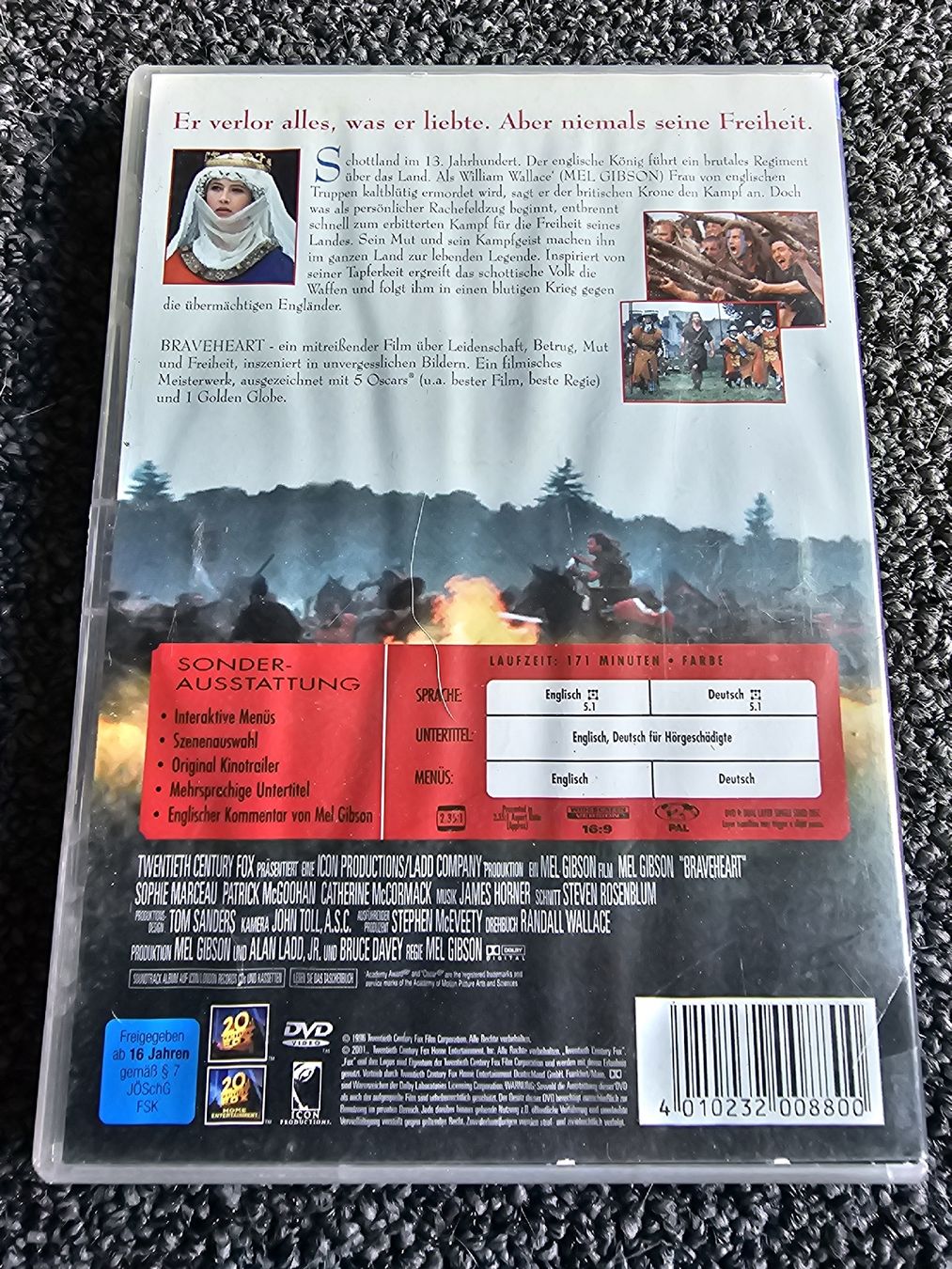 Alle DVDs: Braveheart DVD (21876) – Gebraucht aus Ruswil von jan_bxl5 1