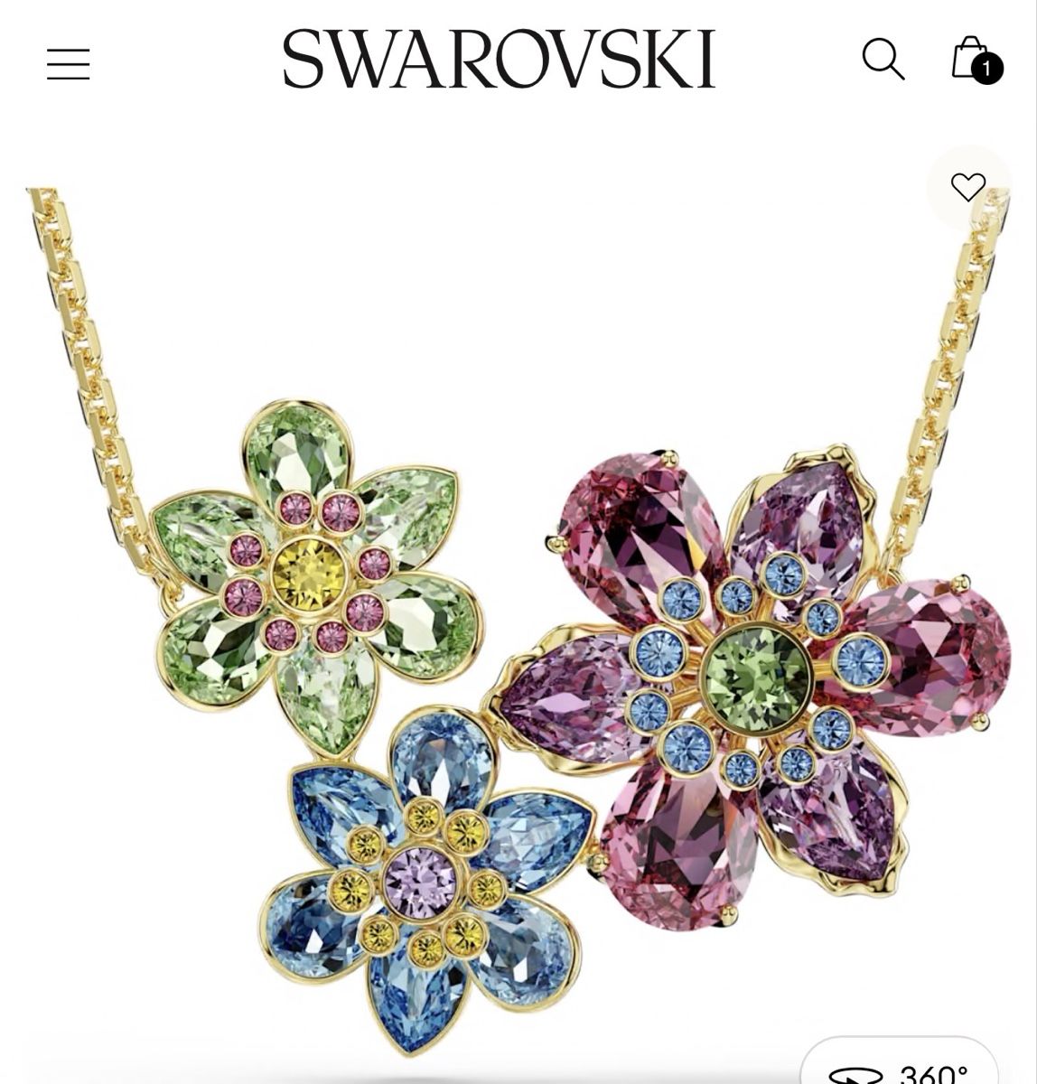 Swarovski Catenine: Swarovski Halskette Idyllia – Nuovo (secondo la descrizione) da Schafisheim venduto da jan_cb2f 1