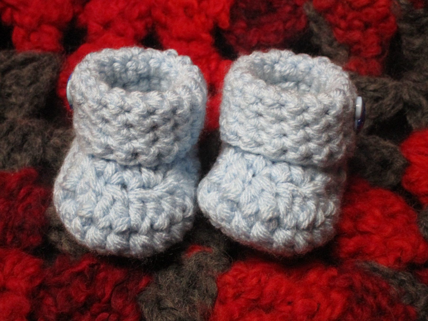 Calze per bambini: Babyschuhe Hand gehäkelt (8cm) – Nuovo (secondo la descrizione) da Leuk Stadt venduto da Simone_RZ 1