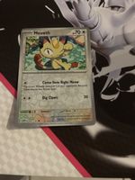 Meowth 052/165 Reverse Holo Pokemon 151