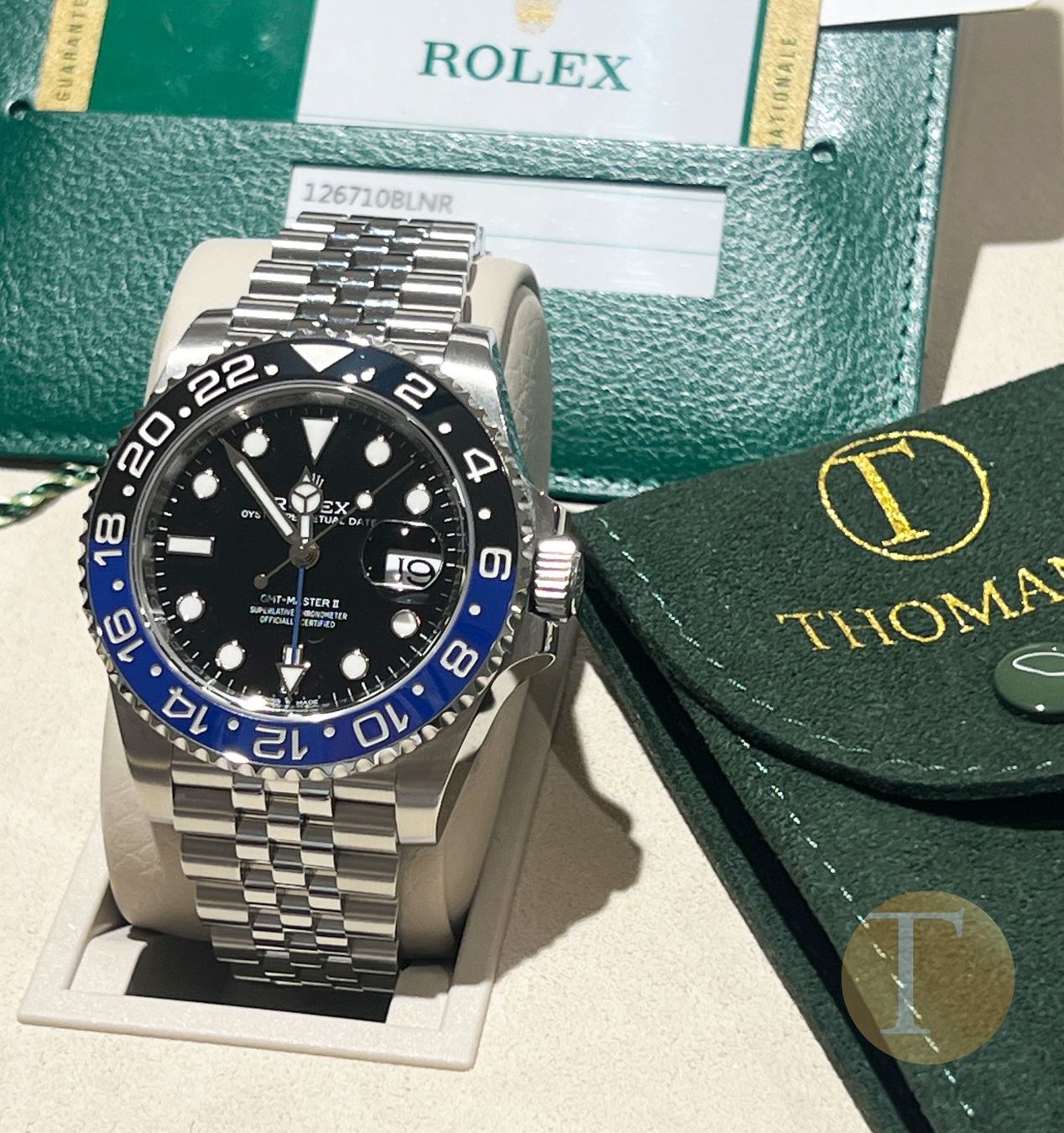 Rolex Orologi: Rolex GMT-Master II Batgirl Full Set – Nuovo (secondo la descrizione) da Suhr venduto da thomann1998 2