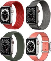 Apple Watch Series 6, 44mm, Edelstahl, Cellular Top Zustand