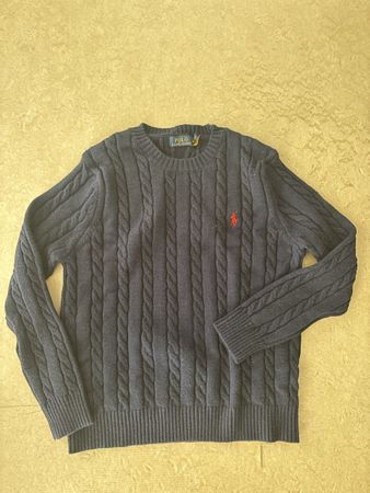 Herren Pullover Polo Ralph Lauren dunkelblau Grösse M