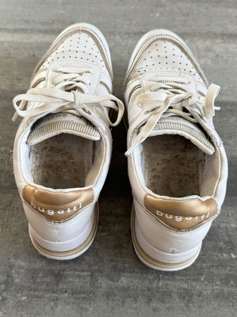 Bugatti Scarpe da donna: Sneaker Bugatti - weiss - gold - Grösse 37 - EU – Usato da Zürich venduto da Alot16 2