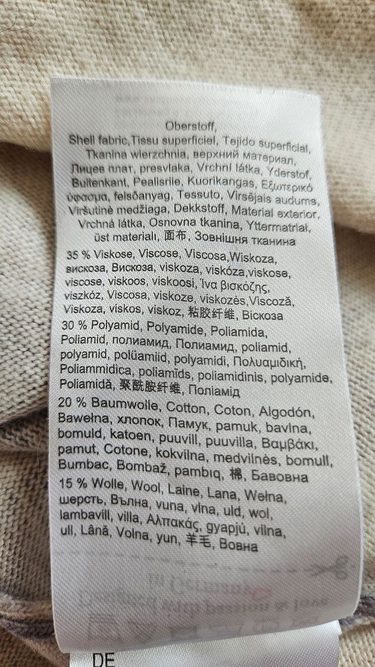 Maglioni & Felpe: Schöner Damenpullover mit Muster, Grösse 42 Wolle/Viskose – Usato da Gossau ZH venduto da fashiontwo 8