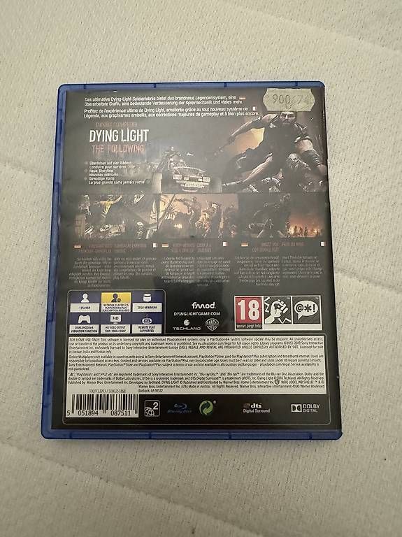 Spiele: Dying Light The Following Ps4/Ps5 Spiel – Gebraucht aus Gränichen von adr1an 1