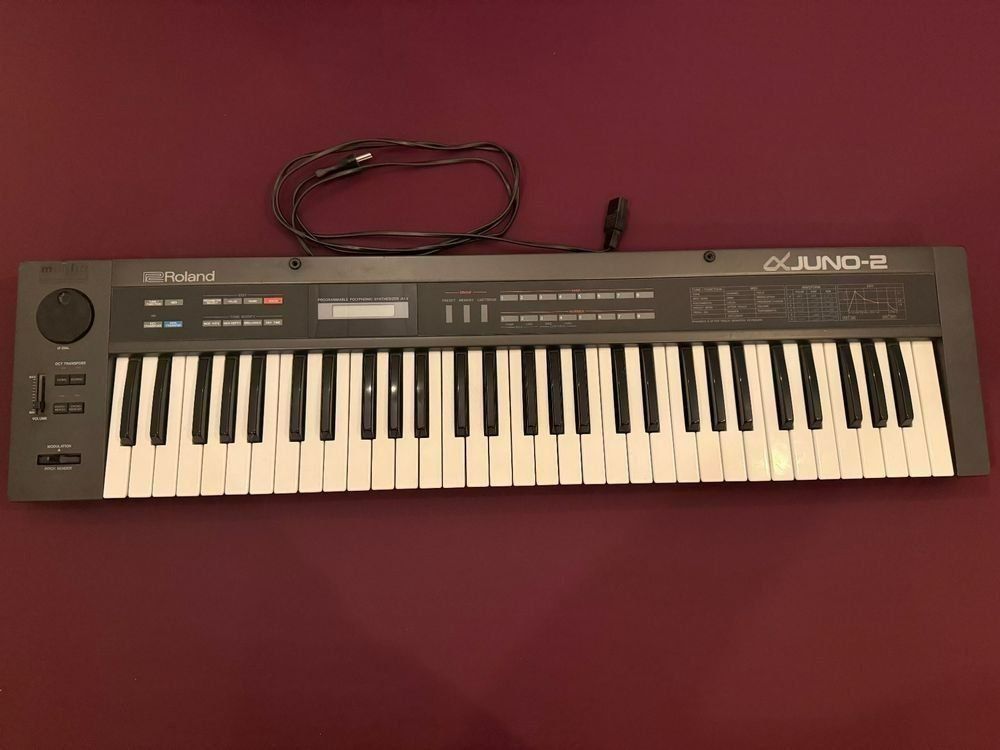 Roland Strumenti musicali: Legendärer Roland Alpha Juno 2 Synthesizer – Usato da Gossau venduto da K.A.S
