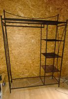 Kleiderständer / Garderobe aus  Metall schwarz