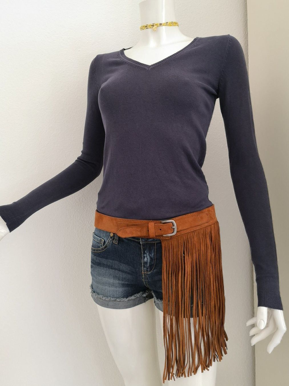 Mango Maglioni & Felpe: 🤩MANGO STRICK PULLOVER DUNKELBLAU V-SCHNITT NEU & D&G P. – Nuovo (secondo la descrizione) da Olten venduto da Naja-Twins-Twins 5