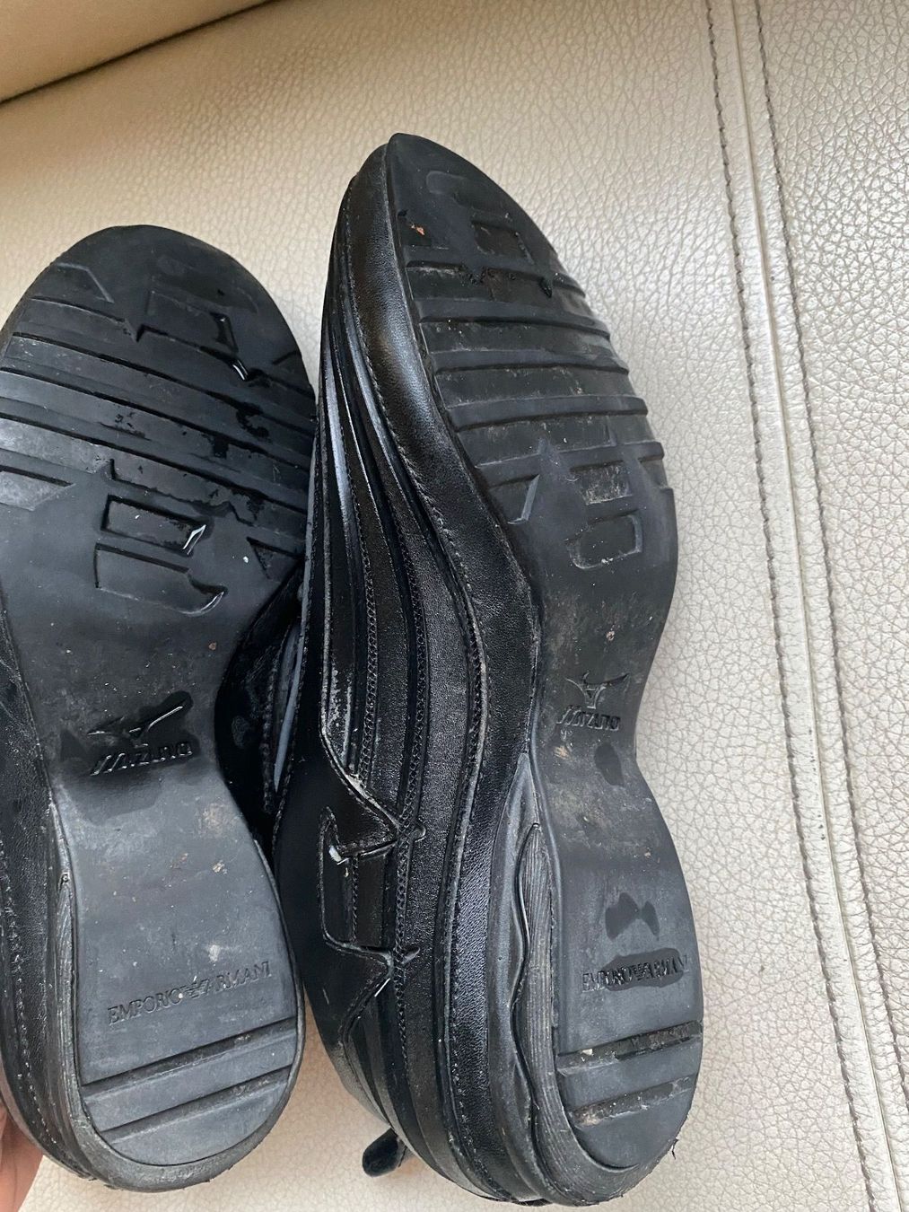 Armani Damenschuhe: Emporio Armani ft Mizuno leather snicker – Gebraucht aus Zürich von Yuece 5