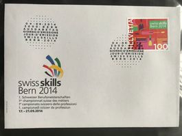 Schweiz 2014 ill FDC Swiss Skills Berufsmeisterschaften Bern