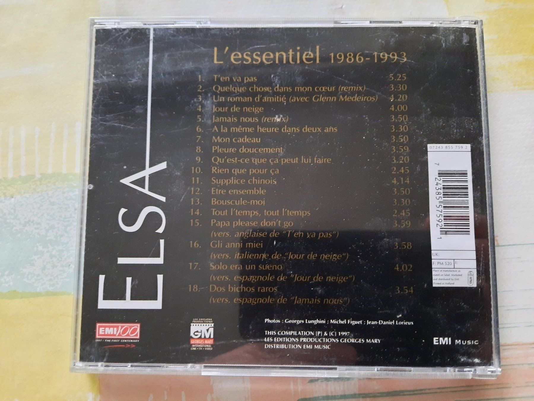 CD: CD Elsa - L'essentiel 1986 - 1993 – Usato da Pully venduto da bro_n52j 1