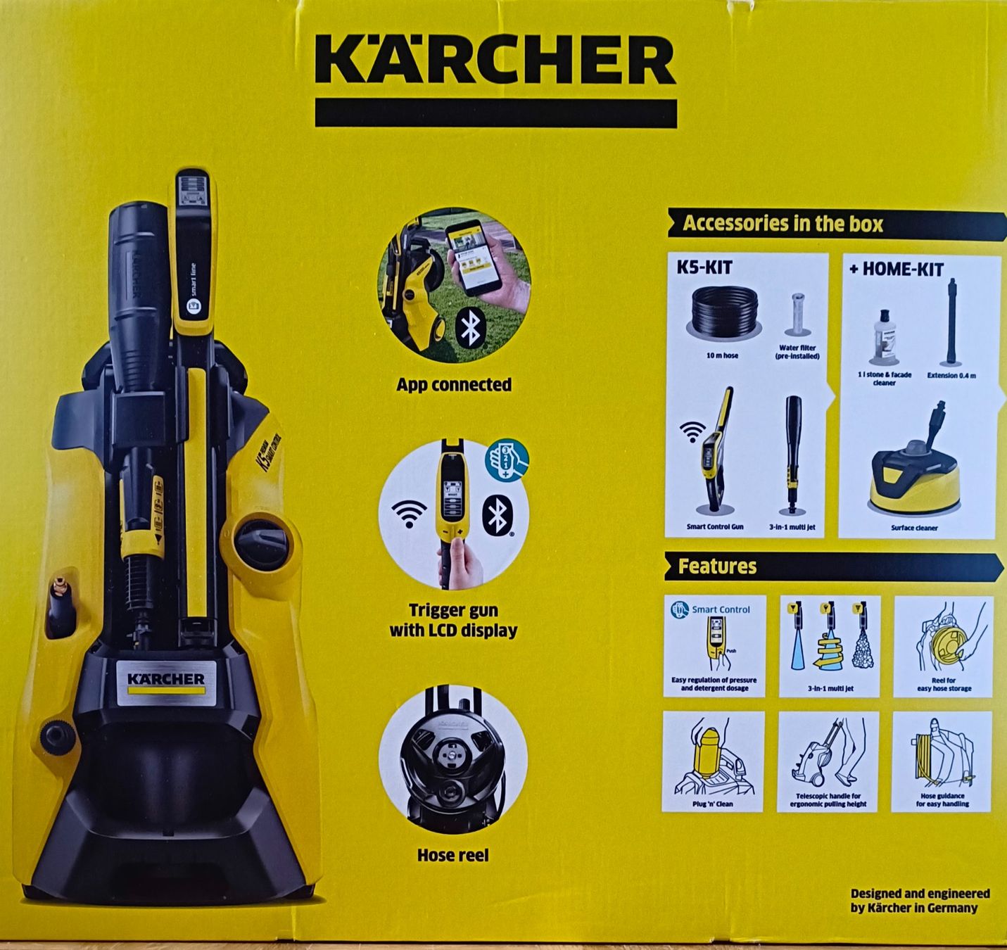 Kärcher Idropulitrici ad alta pressione: Kärcher K5 Premium Smart Control Home – Nuovo e nell'imballaggio originale da Buochs venduto da Lufi4 1