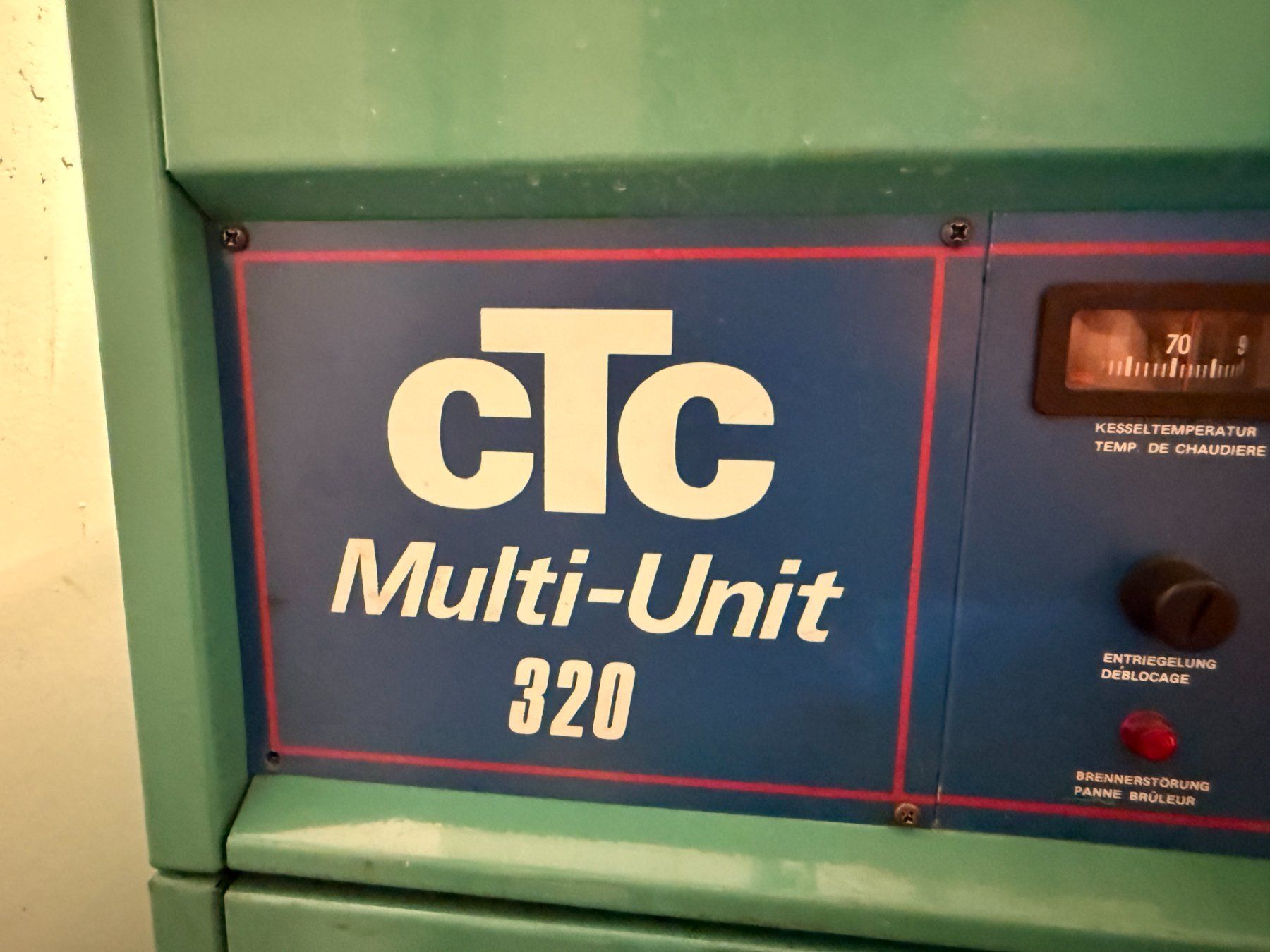 Radiatori: Tableau de commande pour chaudière CTC – Usato da Cerneux-Péquignot venduto da Boby1973 4