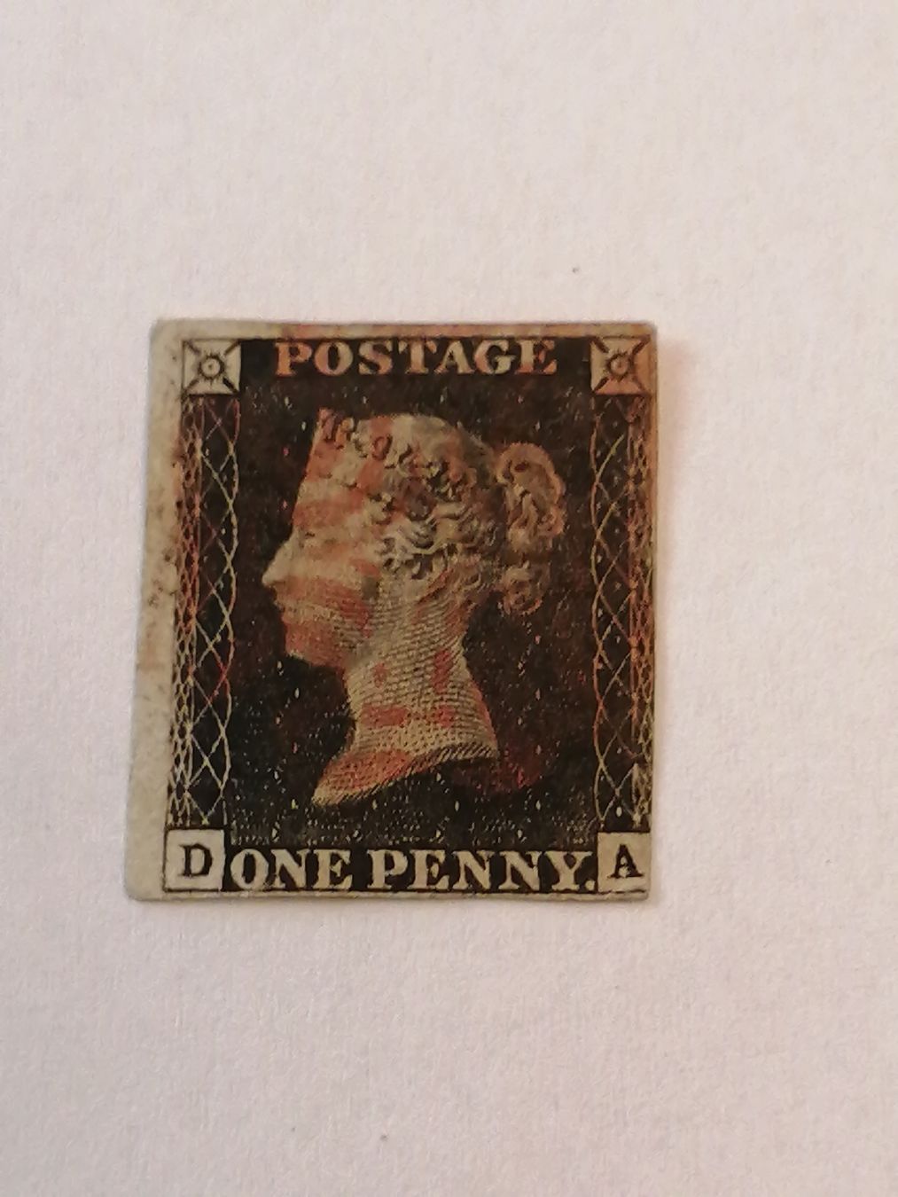 Tous les timbres: One Penny Black 1840, Platte 7 – D'occasion à Happerswil par tschergi