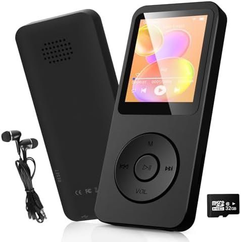 Lettore multimediale portatile: 32GB MP3 Player Bluetooth 5.3 1.8 TFT Farbbildschirm HiFi – Nuovo e nell'imballaggio originale da Hundwil venduto da pac_6jh8 1