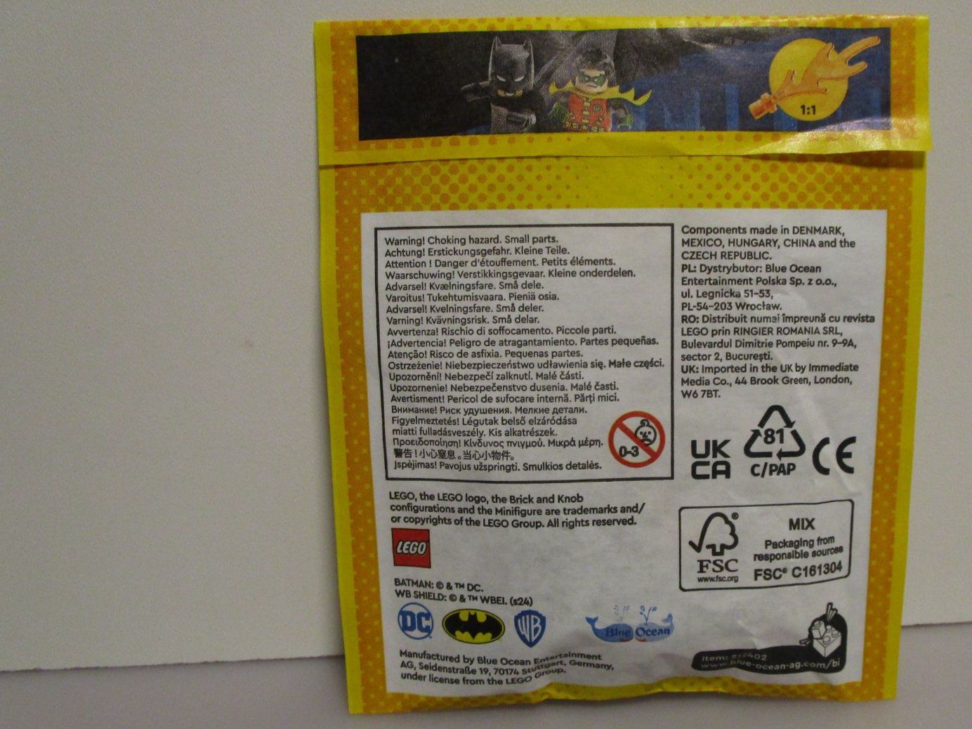 Lego Kit di costruzioni: LEGO POLYBAG BATMAN + JETPACK - 212402 + NOTICE – Nuovo e nell'imballaggio originale da Chêne-Bourg venduto da breno56 1