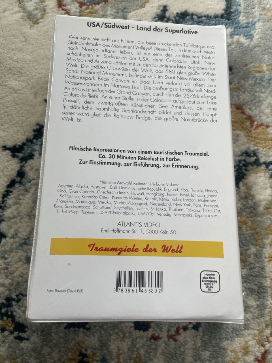 Tutti i VHS: USA VHS – Usato da Sargans venduto da Didis 1