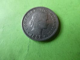 Schweiz 1898, 20 Rappen