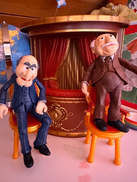 Muppets Show Statler Waldorf Figuren auf Balkon Kaufen auf Ricardo