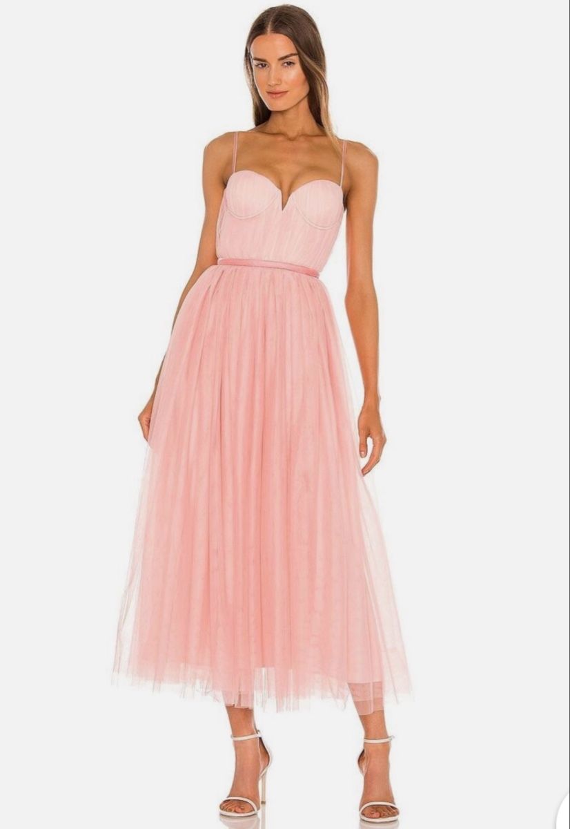 Vestiti: Robe de soirée rose poudré ,Sau Lee taille S – Nuovo (secondo la descrizione) da Commugny venduto da rus_my8v