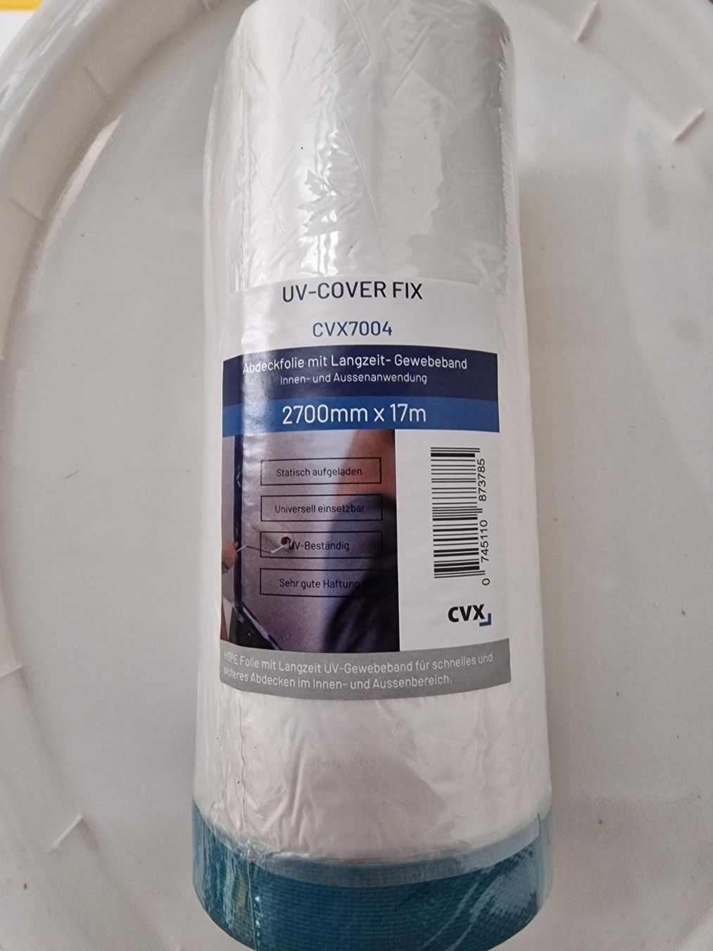Lackretusche & Schutzfolien: UV Maler Folie 2700mmx 17m – Neu und originalverpackt aus Effretikon von Twinturbo