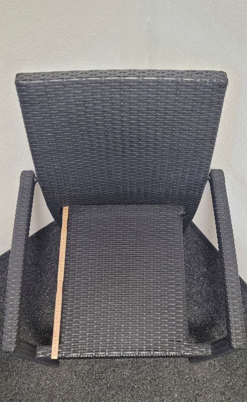 Sedie: 2 Gartenstühle im Rattan-Look – Usato da Herisau venduto da Yyyoga 5