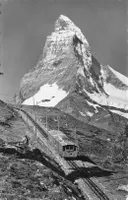 Zermatt (VS) Gornergratbahn und Matterhorn Bahn