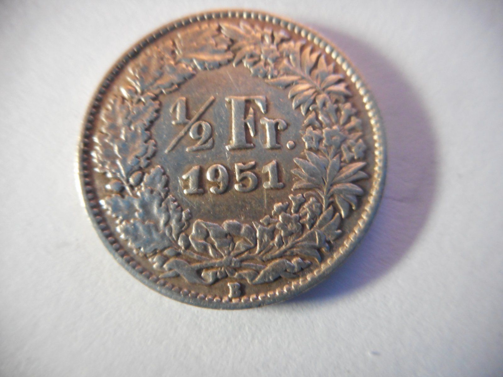 Tutti le monete: 50 Rp. 1951 silber – Usato da Kriegstetten venduto da pizlad2010