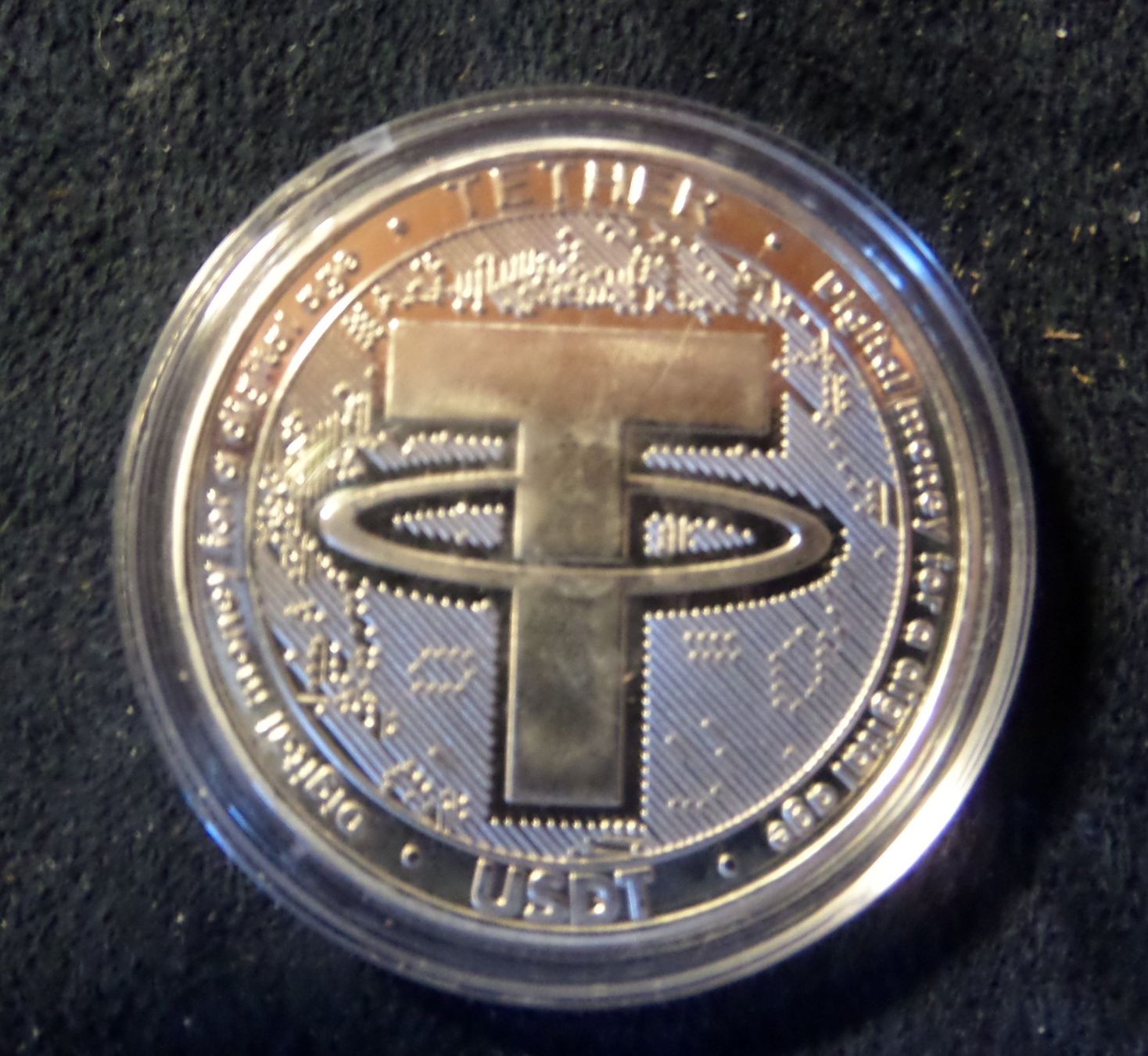 Tutti le monete: Médaille COLLECTOR COIN - TETHER Crypto – Nuovo e nell'imballaggio originale da Nyon venduto da an54