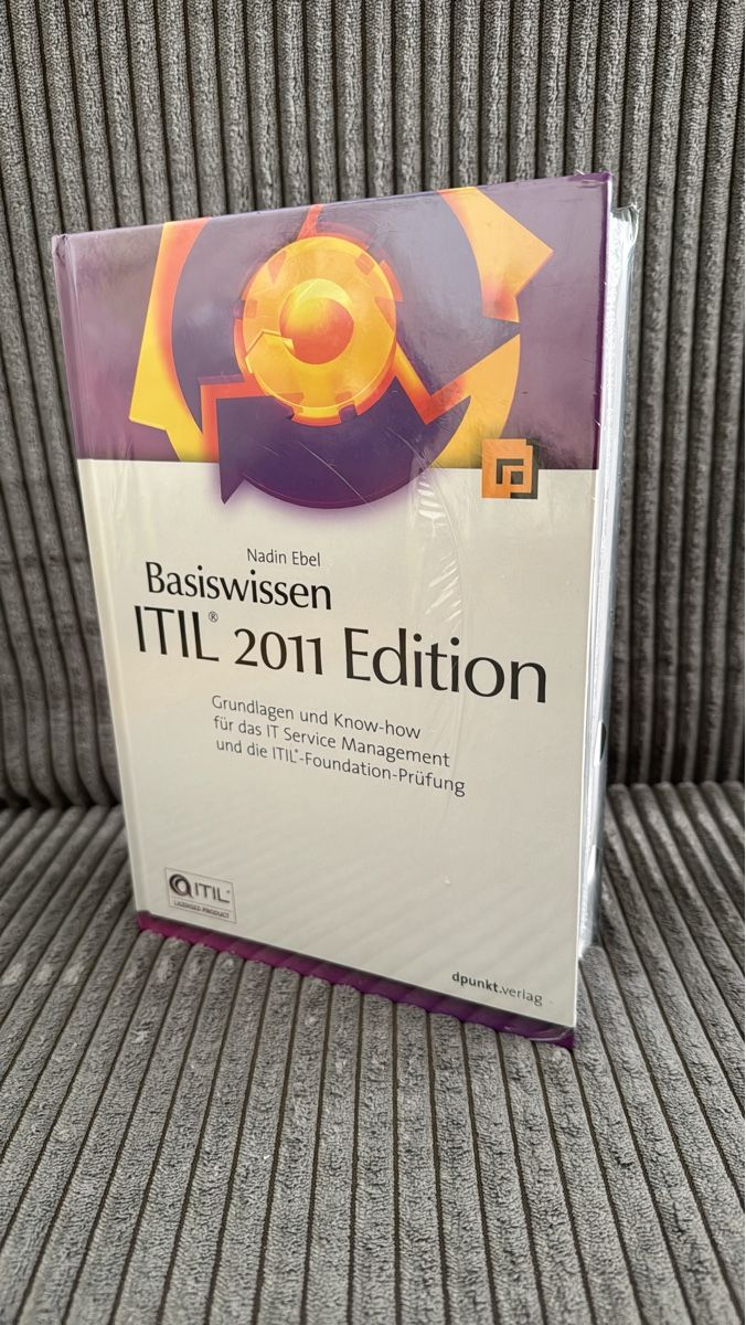 Libri: ITIL 2011 Edition - Basiswissen, originalverpackt – Nuovo e nell'imballaggio originale da Rickenbach LU venduto da Mita.Chris