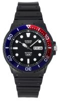 ⌚Herrenuhr ®CASIO Analog Schwarz 45mm 10 ATM Taucherlook NEU