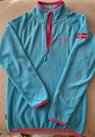 WIE NEU Trollkids Fleece Pullover, Gr. 140 !