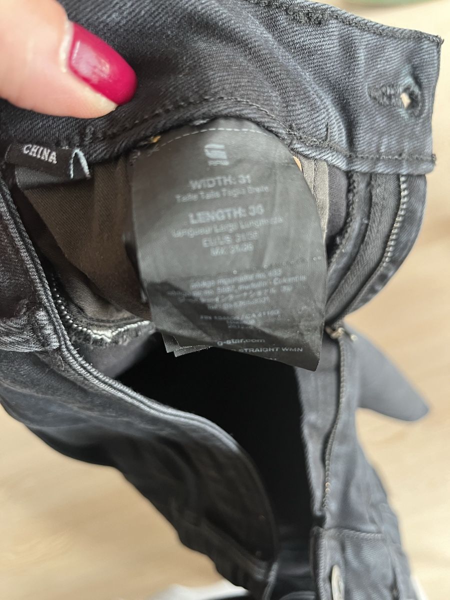 G-Star Jeans: G-Star Jeans schwarz Länge 36 – Gebraucht aus Ennetbaden von Nala05 4