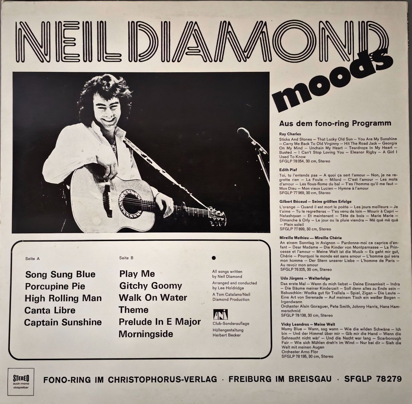 Schallplatten: Neil Diamond LP – Moods – Gebraucht aus Root von atelier22 1