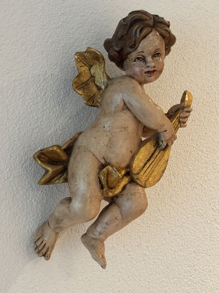 Statuette: Grosse Putte handbemalt – Usato da Malters venduto da Joe-Schwarz 3