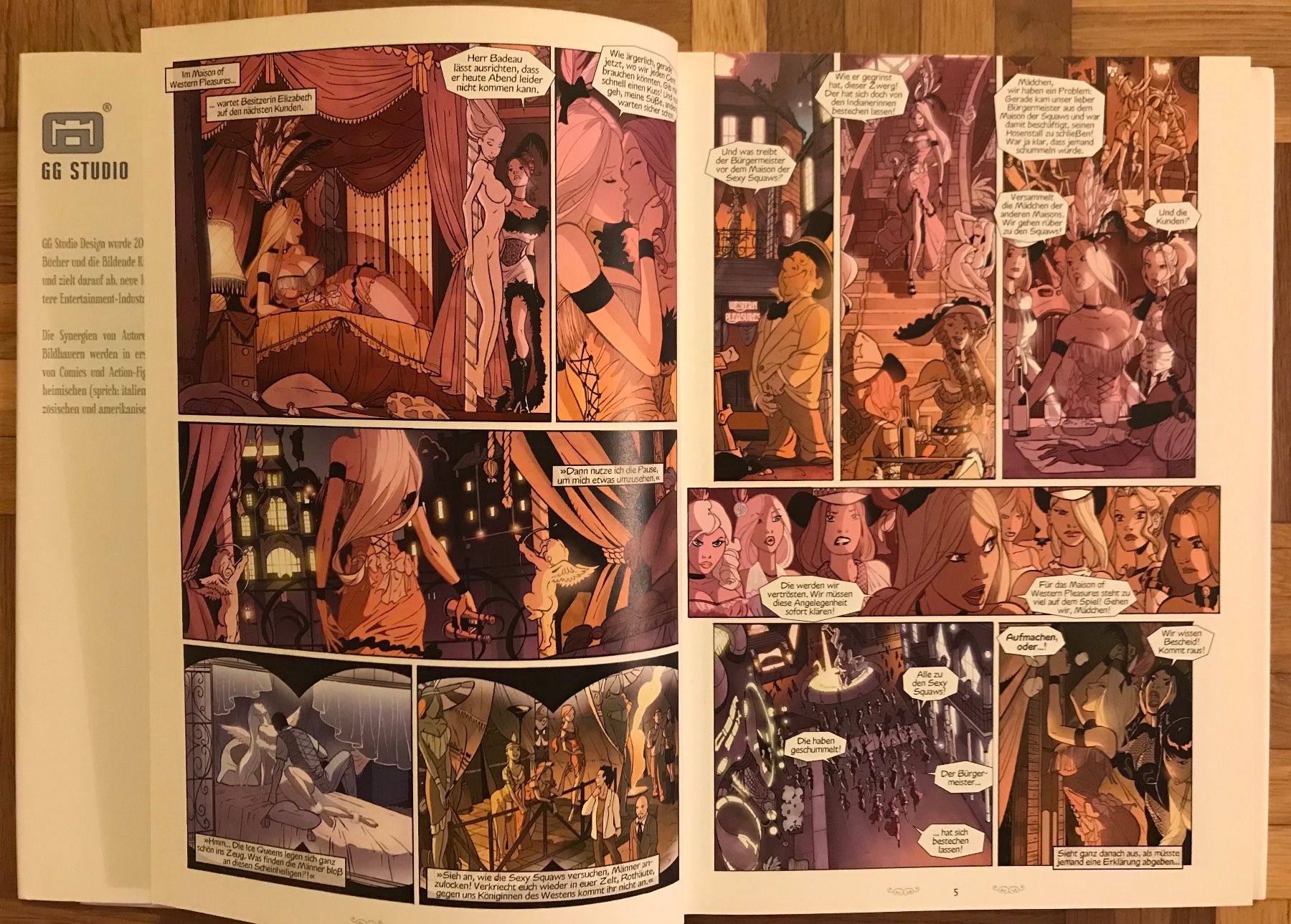 Comics: Splitter- Comic "Route des Maisons Rouges" Gebunden Erotik – Gebraucht aus Maisprach von  4