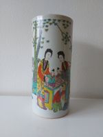 antiker chinesischer Hutständer (Vase)  Porzellan handbemalt