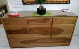 Massivholz set – Nussbaum