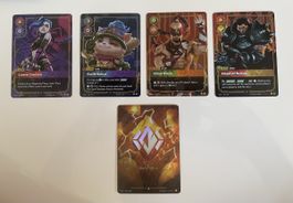 Riftbound div. Legend and Rune